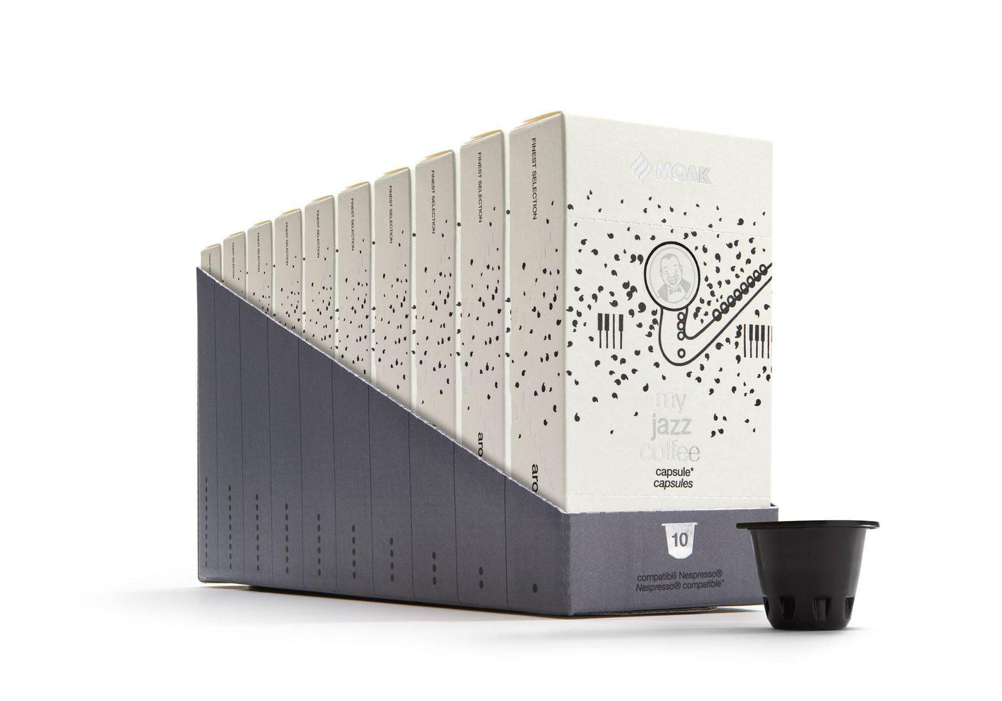 Moak Capsule Aromatik ' Jazz' x 10 - Moak International Distributors Malta