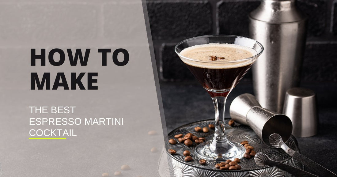 How to Make the Perfect Espresso Martini with Moak Coffee - Moak International Distributors Malta