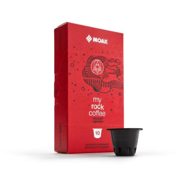 Moak Espresso Capsule 'Rock' x 10 - Nespresso Compatible - Moak International Distributors Malta