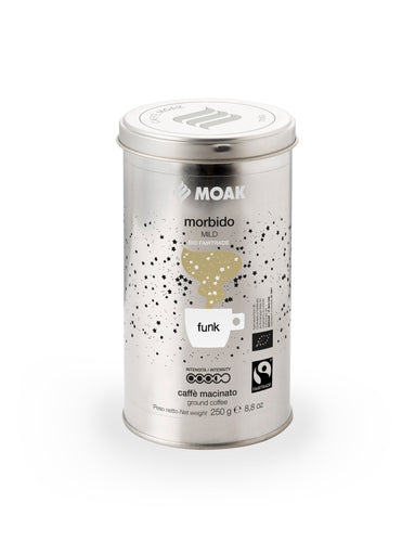 Moak 'Morbido Funk' Bio-Fair Ground Coffee Latta 250g